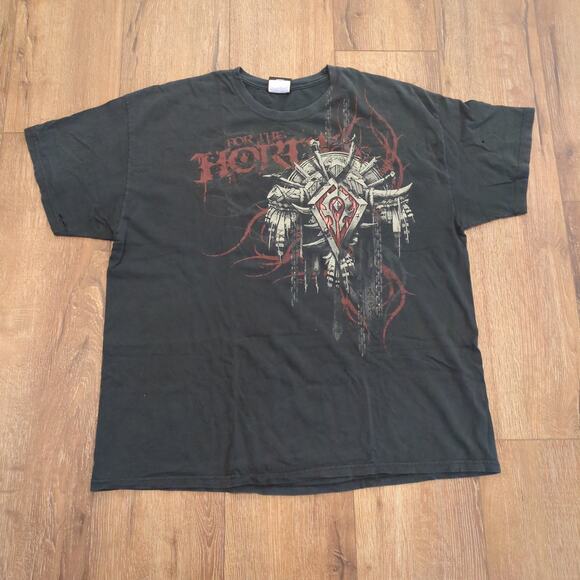VTG Jinx Blizzard For The Horde Adult XXL Shirt World of Warcraft Distressed WOW - Picture 1 of 11